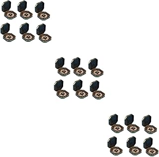 Sosoport 18 Peças Bússola De Natal Decoração Retrô Conjunto De Mesa De Jantar Bússola De Latão Bússola Pirata Adereço Brinquedo De Cosplay Pirata Para Crianças Bússola De Bolso De Latão