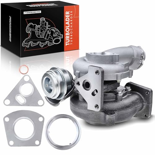 Frankberg Turbocompresseur d'échappement Compatible avec Mul.tivan V 7EF 7EM 7EN 7HF 7HM 7HN 2.5L 2003-2009 Transporter V Bus 7EB 7EC 7EF 7EG 7EJ 7HB 7HF 7HJ 2.5L 2003-2009 Remplacer# 070145701HV250