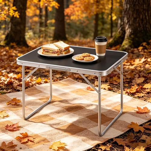 Table de camping compacte 70 cm pour solutionner le manque d'espace en voyage - 2