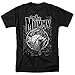 Trevco Sportswear UNI1256-AT-8 Universal Monsters & Rise-Short Sleeve Adult 18-1 T-Shirt44; Black - 5X