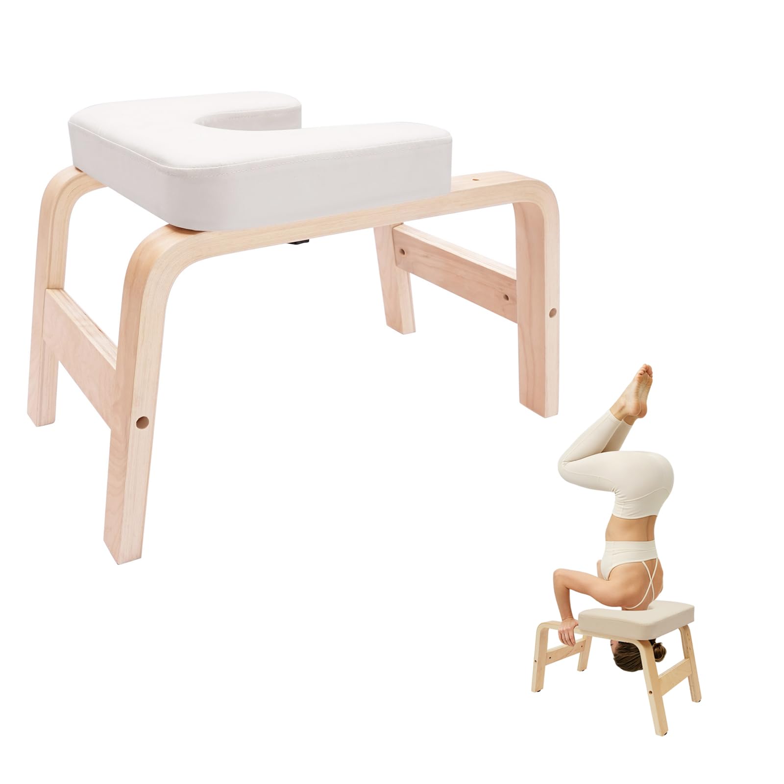 Taburete de yoga multifuncional, capacidad de carga de 200 kg | Duradera | Relaja el cuerpo | Ideal para el entrenamiento de yoga | Adecuado para el hogar y el estudio de yoga