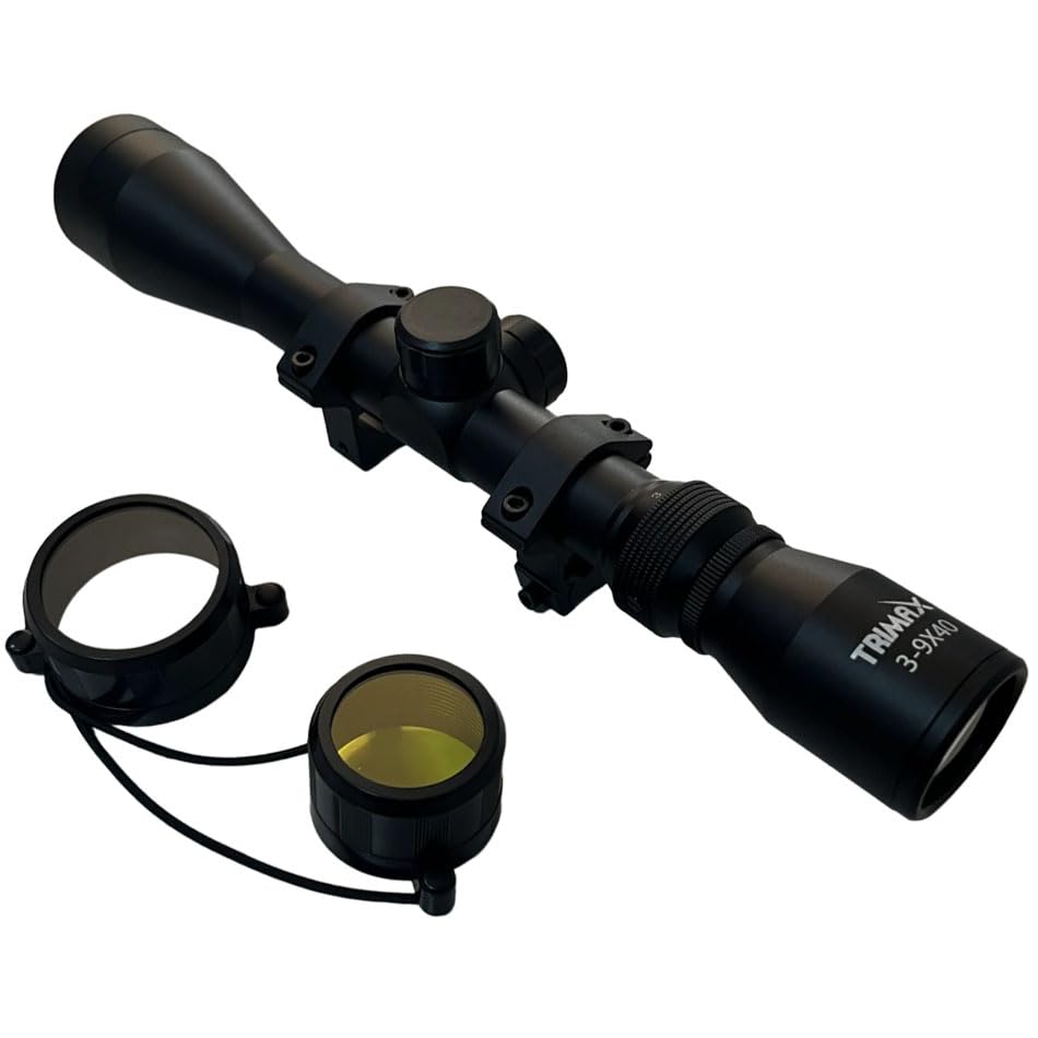 Visor Telescópico 3-9×40 TRIMAX para Escopetas, Rifles, Carabinas y Pistolas de Aire Comprimido 11mm