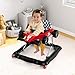 HONEY JOY Baby Walker, 4-in-1 Foldable Infant Activity Push Walker, Toddler Car Walker with Adjustable Heights, Music, Lights, Padded Seat, Baby Walker with Wheels for Boys Girls 6-18 Months (Red)