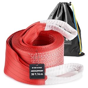 Dawnerz Schwerlast-Abschleppseil 35 Tonnen 6m