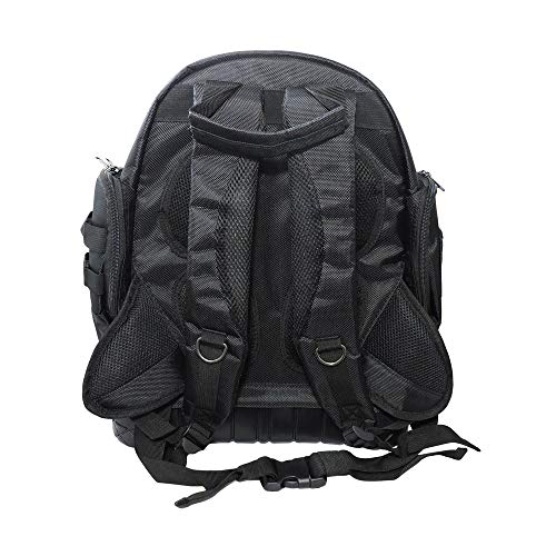 Mochila de ferramentas 21 bolsos profissional reforçada com fundo emborrachado Pier