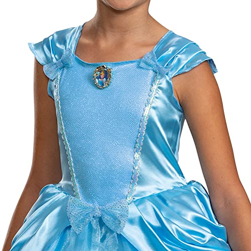 Disfraz Princesa Cenicienta para Niñas, Talla 7-8 miniatura 3