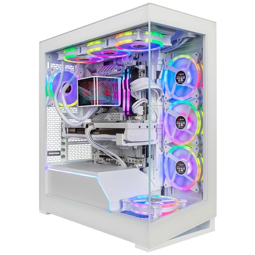 Image of CLX Horus Gaming PC - Intel Core Ultra 9 285K 3.7GHz, GeForce RTX 5080, 2TB SSD, 32GB DDR5 RGB Memory, 360mm AIO, WiFi, Windows 11 Home, White, AI-Accelerated