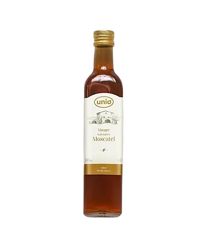 UNIO Vinagre de vino Moscatel, 17 FZ