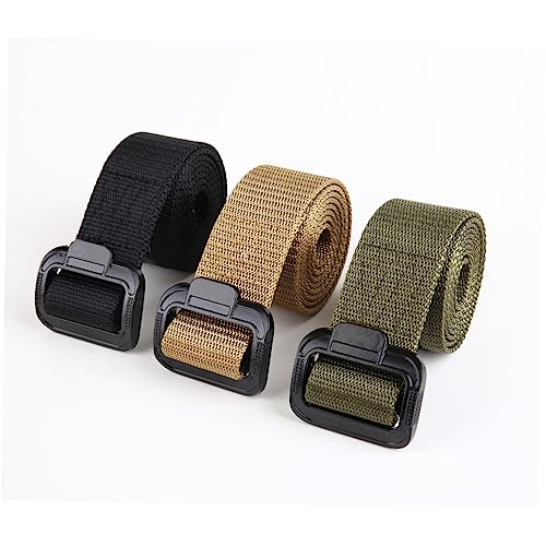 BESPORTBLE Men's Nylon Belt Comfortable Green Outdoor Sports Belt for Climbing Running Hunting Durable and Stylish Design for Men2