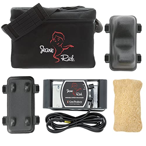 Core Jeanie Rub Professional Massage Kit with Variable Speed Massager