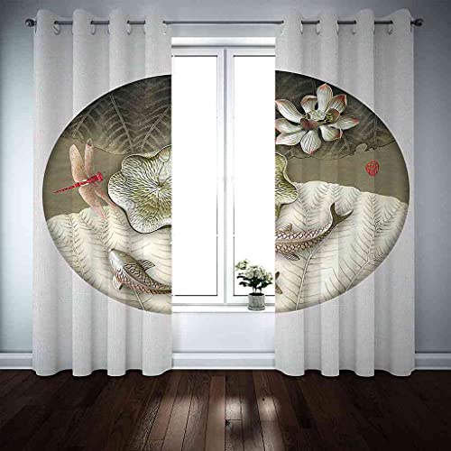 Rideau occultant décoration cuisine salon rideaux thermique isolant polyester
