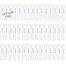 Mini Clear Plastic Spray Bottle Portable Cute Perfume Mouthwash Atomizer for Cleaning, Travel, Essential Oils, Perfume 120Pcs 3ml