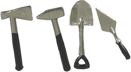 Herramientas de jardín en miniatura para casa de muñecas