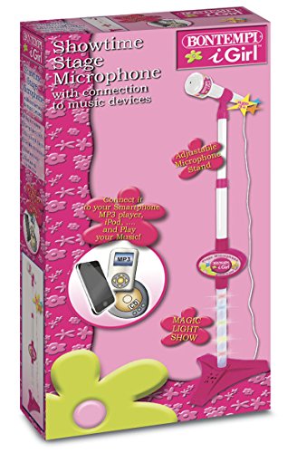 Bontempi 40 1171 microfoon met standaard, meerkleurig, 23 x 23 x 73 cm - Image 4