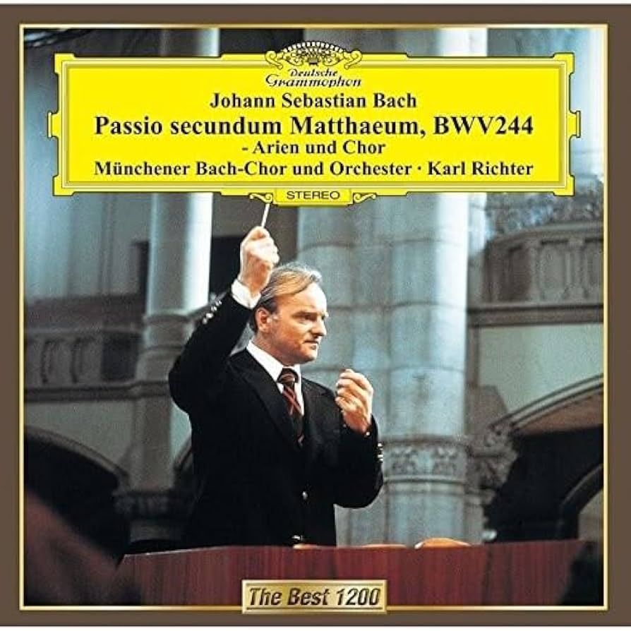 【売約済】コープマン／バッハ:マタイ受難曲［抜粋］ 売約済】コープマン／バッハ:マタイ受難曲［抜粋］ Ton Koopman