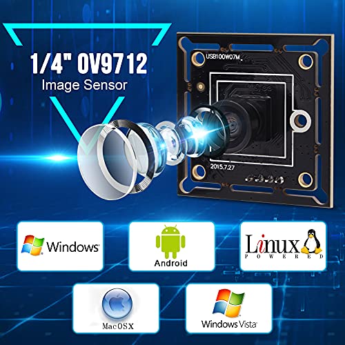 Mini webcam board USB2.0 résolvant le manque d'espace dans les châssis PC