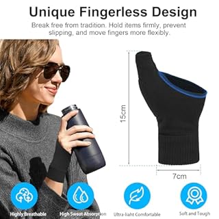 Yesimola 1 Paio Polsiera per Tendinite Polso, Guanti da Artrite, Tutore Polso Tunnel Carpale, Tutore Pollice Sinistro Destro per Tunnel Carpale Pollice Dolore e Infortuni, Tendinite e Slogature