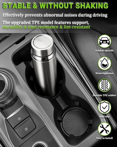 Inserto para Portavasos Compatible con Ford Explorer 2020-2024 miniatura 2