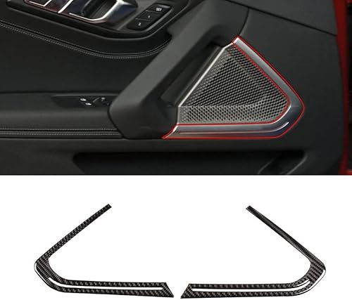 Miniatura 3 de Para BMW Z4 G29 2017-2022 fibra de carbono estilo coche suave panel interior de la puerta ambiente luz decoración adhesivo accesorios coche