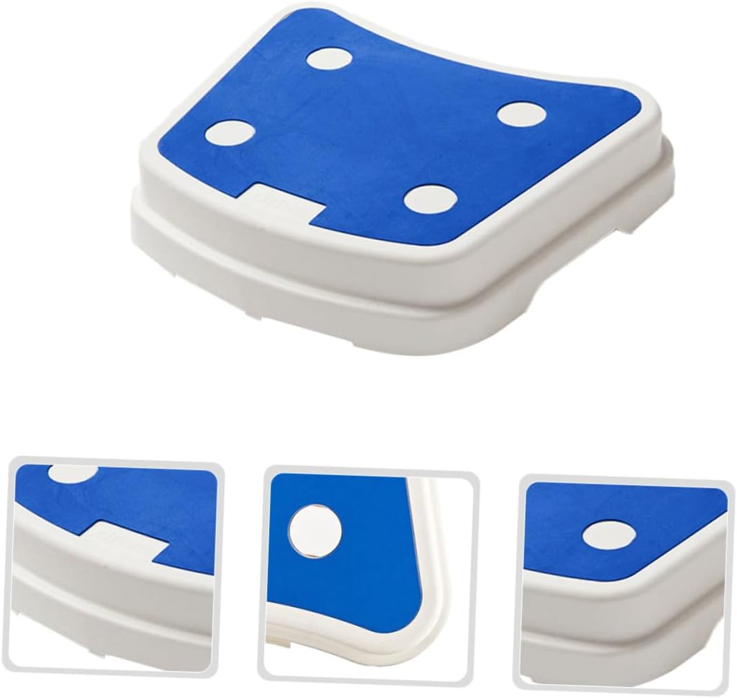 Bathroom Step Stool for Toilet Adults, Plastic Squatting Footrest