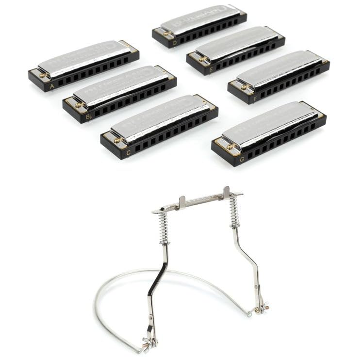Amazon | Hohner Blues Band Harmonica (7-pack) with Harmonica