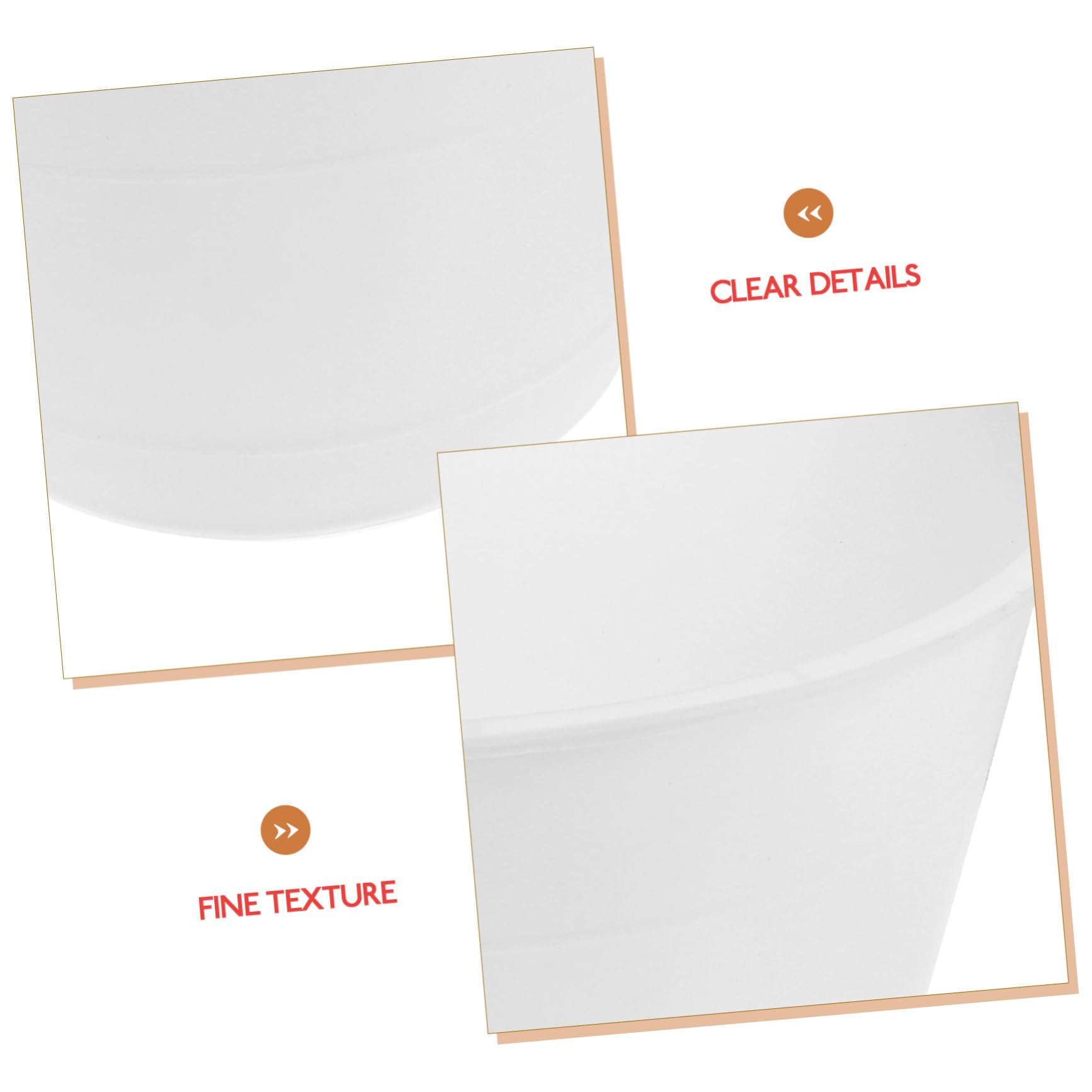 Angoily Secchiello Plastica Per Cemento Portatile Secchiello Vuoto Per Calcestruzzo Con Maniglia Per Cantieri e Uso Domestico