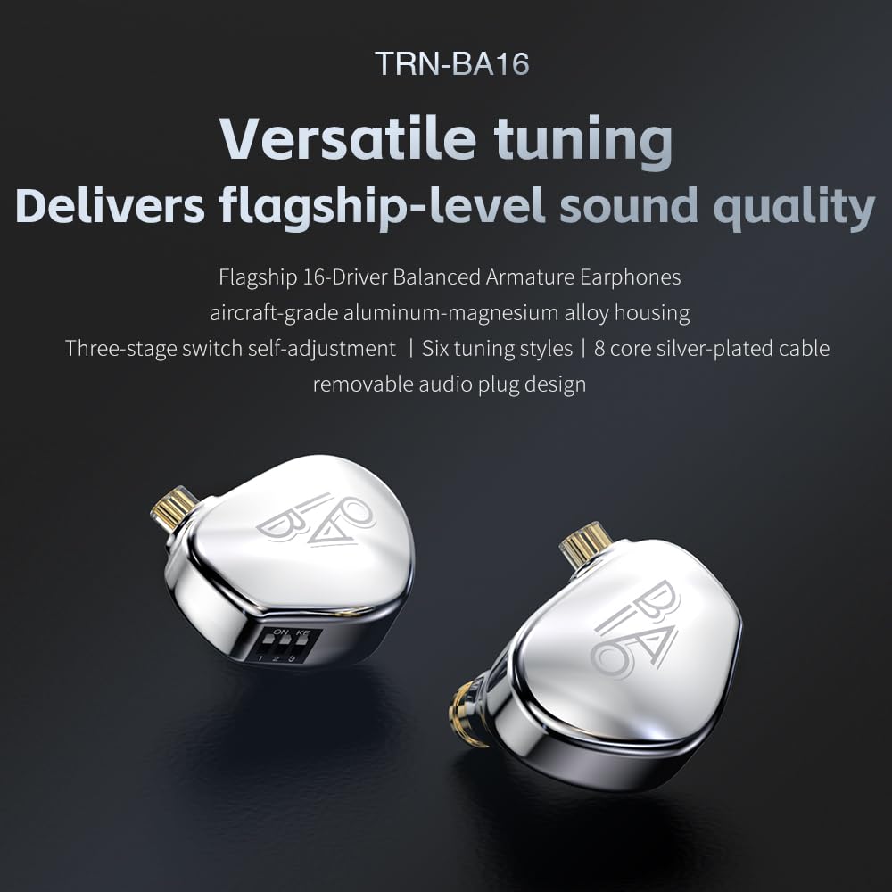 Amazon.co.jp: HiFiGo TRN BA16 フラッグシップ 16 ドライバー