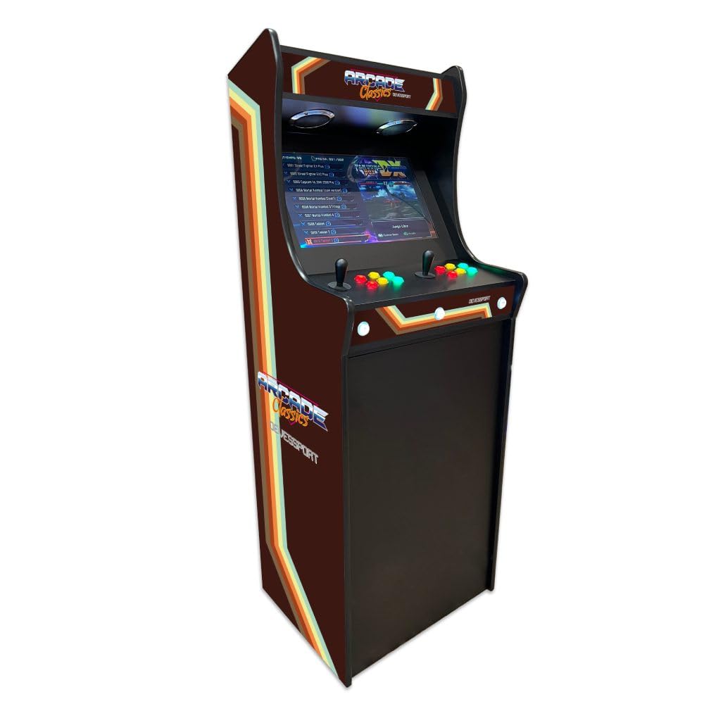 DE VES SPORT Máquina Recreativa Arcade – Big Arcade «Universe» – 5000 Juegos (Classic)