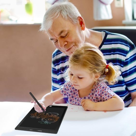 PEPPRY BEAR LCD Writing Tablet for Kids - Educational & Fun Learning Tool 001 (Multicolour-8inch)