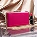Hupifaz Evening Purse - Small Clutch Purses for Women Wedding and Party, Women's Formal Evening Bag (Hot pink)