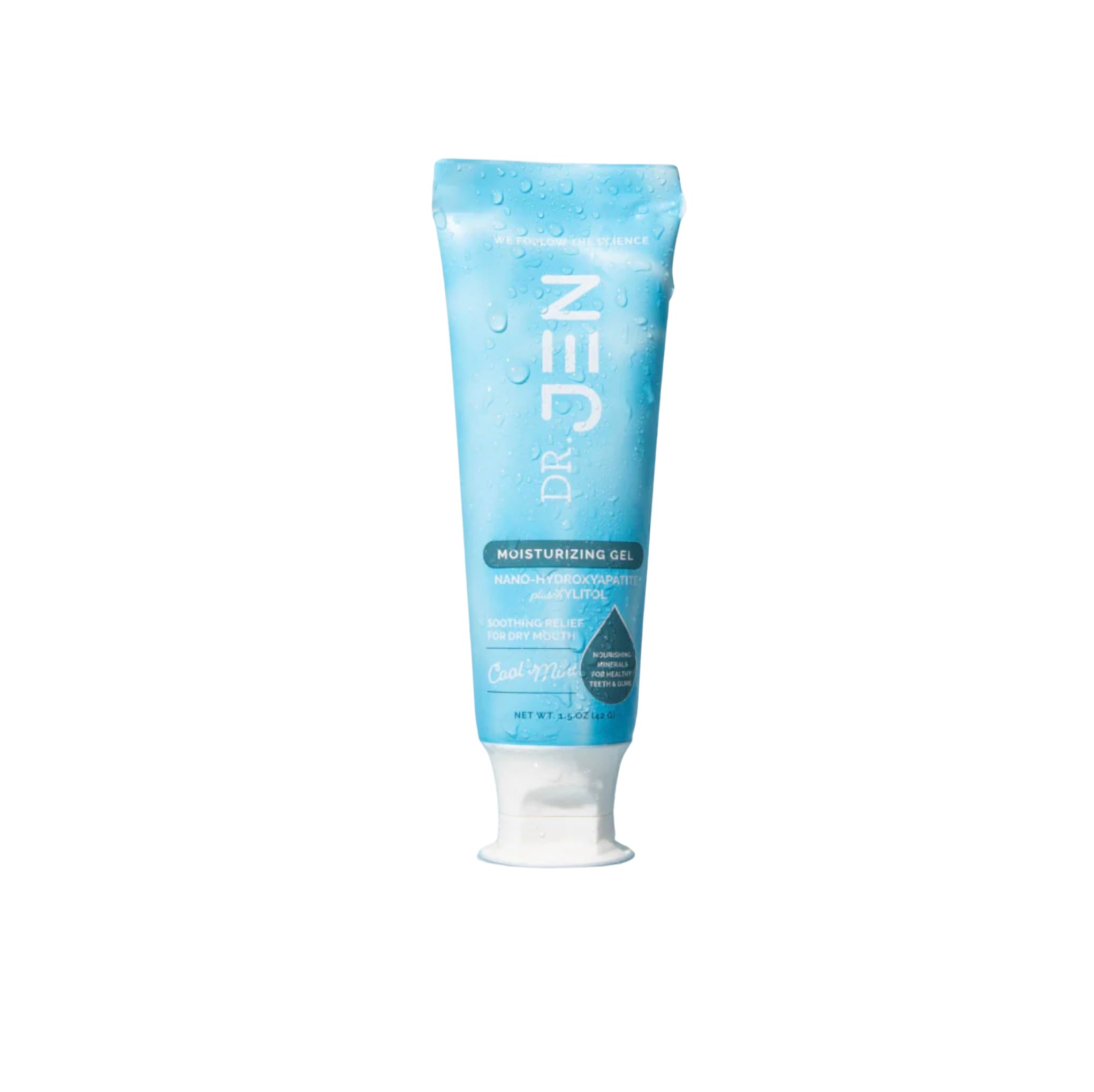 Dr Jen Moisturizing Gel, Dry Mouth Relief with Real Nano-Hydroxyapatite Plus Xylitol, All Day Soothing and Nourishing Minerals(1.5 Ounce)