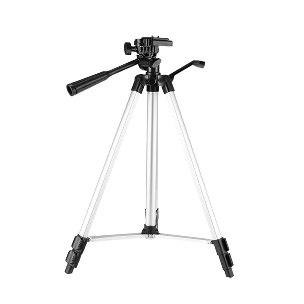 Unifree New WT-330A Portable Tripod Stand 3 Way Head for Digital Camera, Camcorder, with Mobile Holder Tripod Kit (Supports Up to 3000 g)