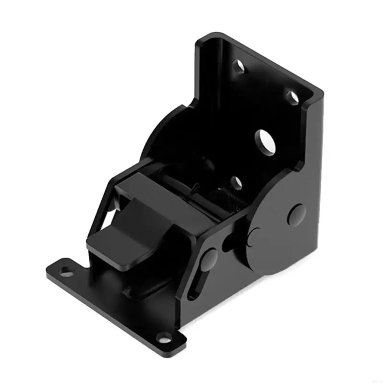 Folding Table Leg Hinge 6Pcs Small Structure Locking Hinges Furniture Workbenches(Black)