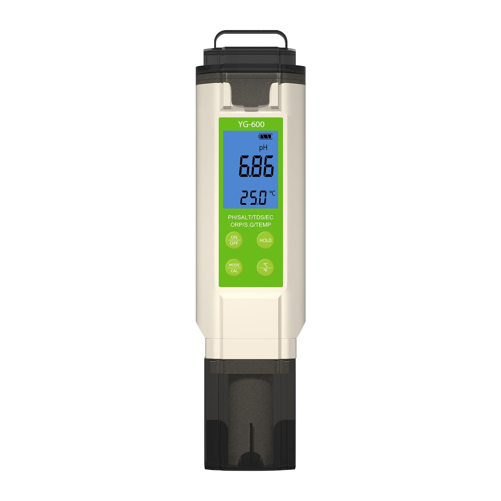 Hdoytxxm Integrated Water Tester Multiparameter Inspector Denial Power Reagent Required Transportable Ip67 Waterproof Plan For Home Outdoor Use Integrated Water Tester Denial Power