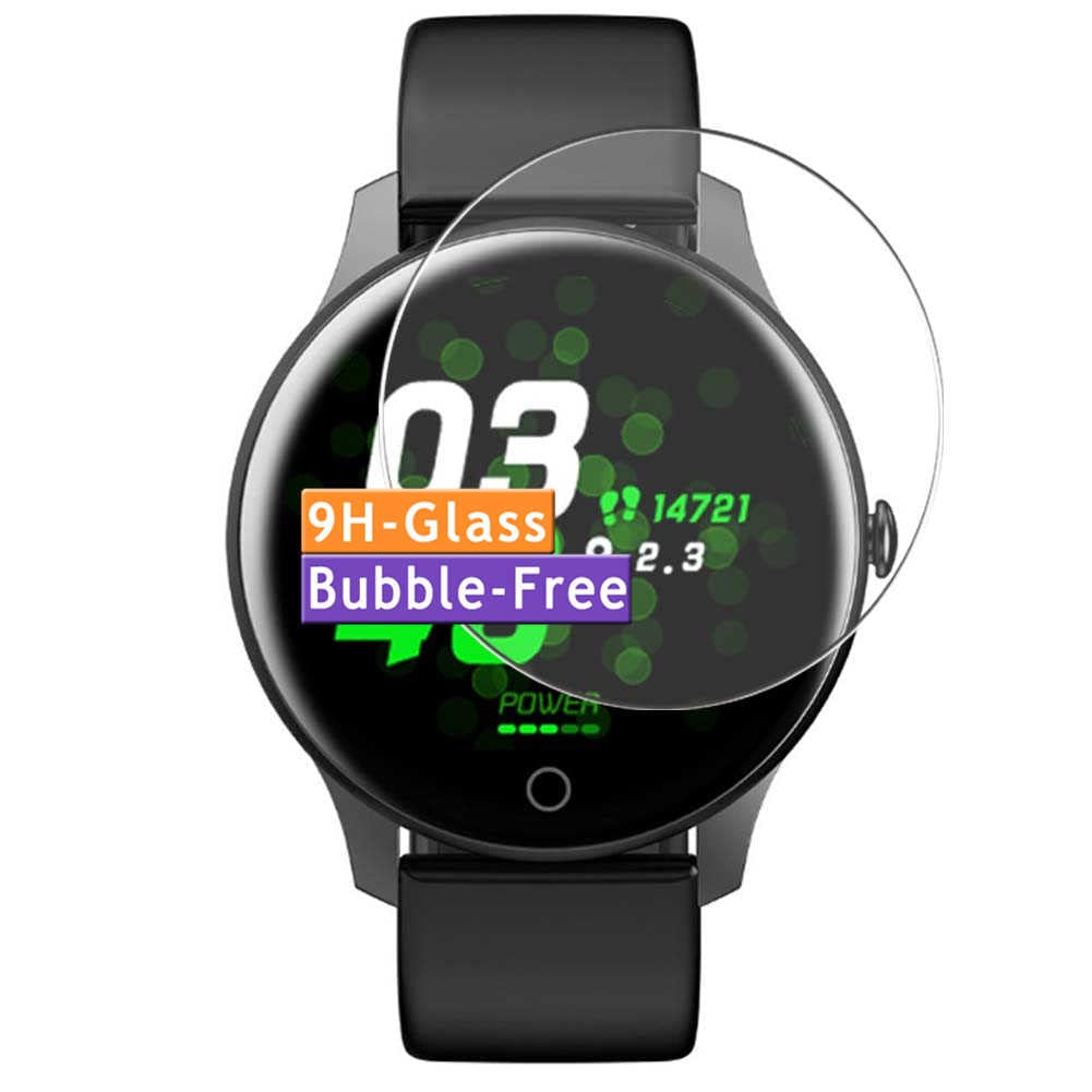 Vaxson 3-Pack Tempered Glass Screen Protector, compatible with Smartwatch Smart Watch VBNM V10, 9H Protective Guard Film Protectors New