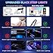 Acrylic Interior Car LED Strip Light, Dreamcolor 6-in-1 RGB Ambient Lighting with APP, 16 Million Colors 175in 600LED Music Sync Lights for Night Driving, Home, Camping & Gift Decor
