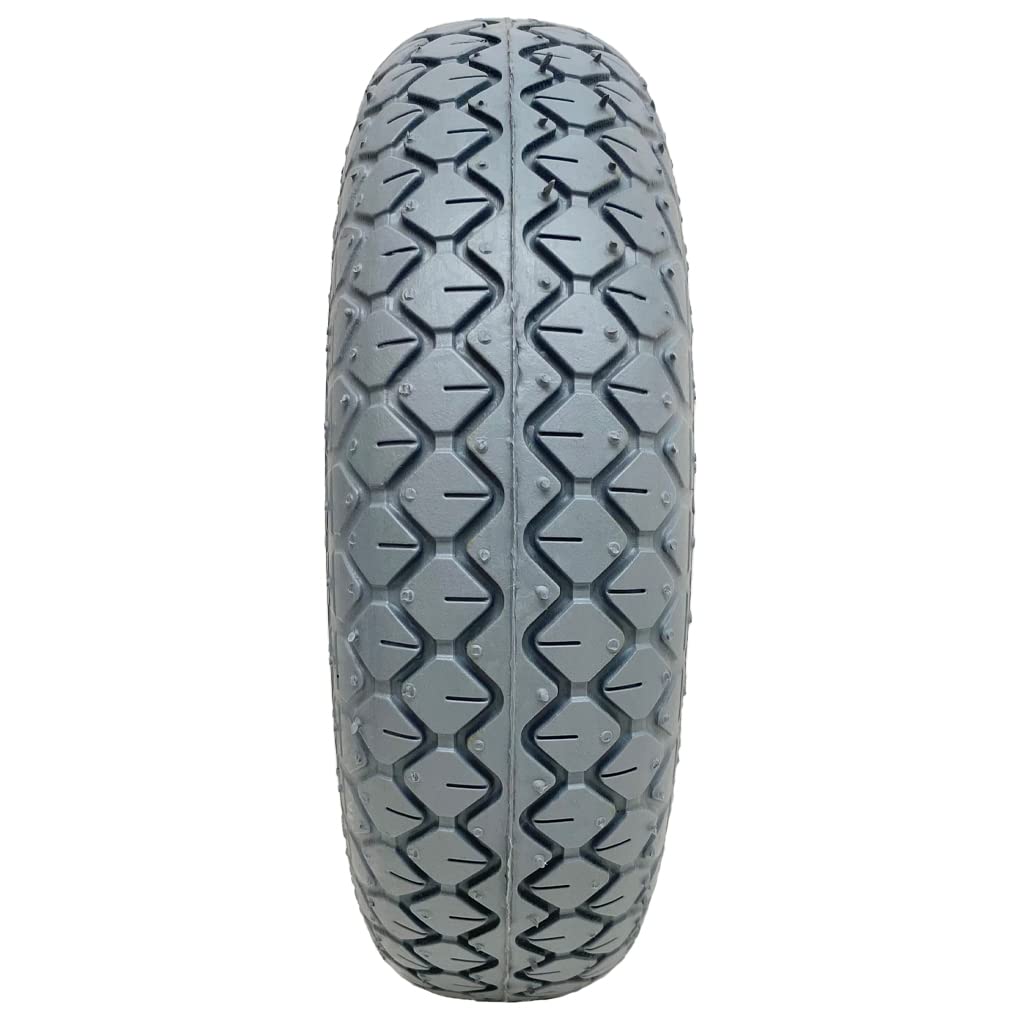 2.80/2.50-4 Grigio Mobility Scooter Pneumatici Blocco Pneumatico Non Marcatura (Set di 4)