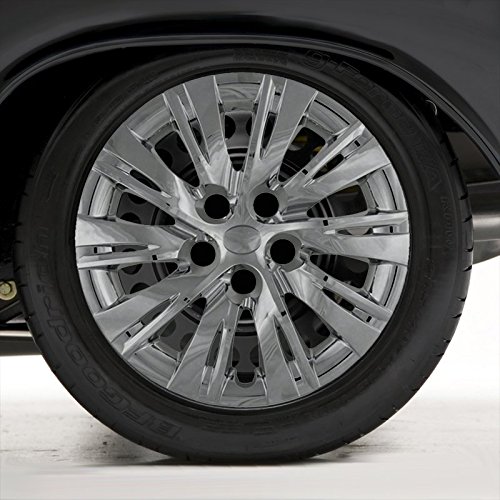 Upgrade Your Auto Set of Four 16' Silver Hubcap Wheel Covers for Toyota Camry 2012-2014 (Push-on)