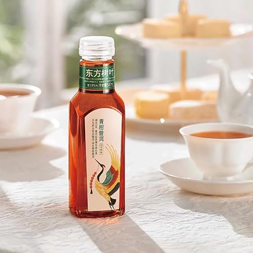 東方樹叶 500ml×15本入 茉莉花茶 烏龍茶 緑茶 紅茶 青柑普耳茶 東方樹葉 お茶 お茶飲料 ジャスミン茶 ウーロン茶 健康中華ドリンク 中華飲料 茶飲料 農夫山泉 (青柑普耳茶)