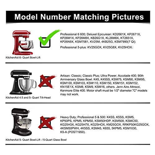 (40 OFF Coupon) Flex Beater for KitchenAid Stand Mixer 9.59