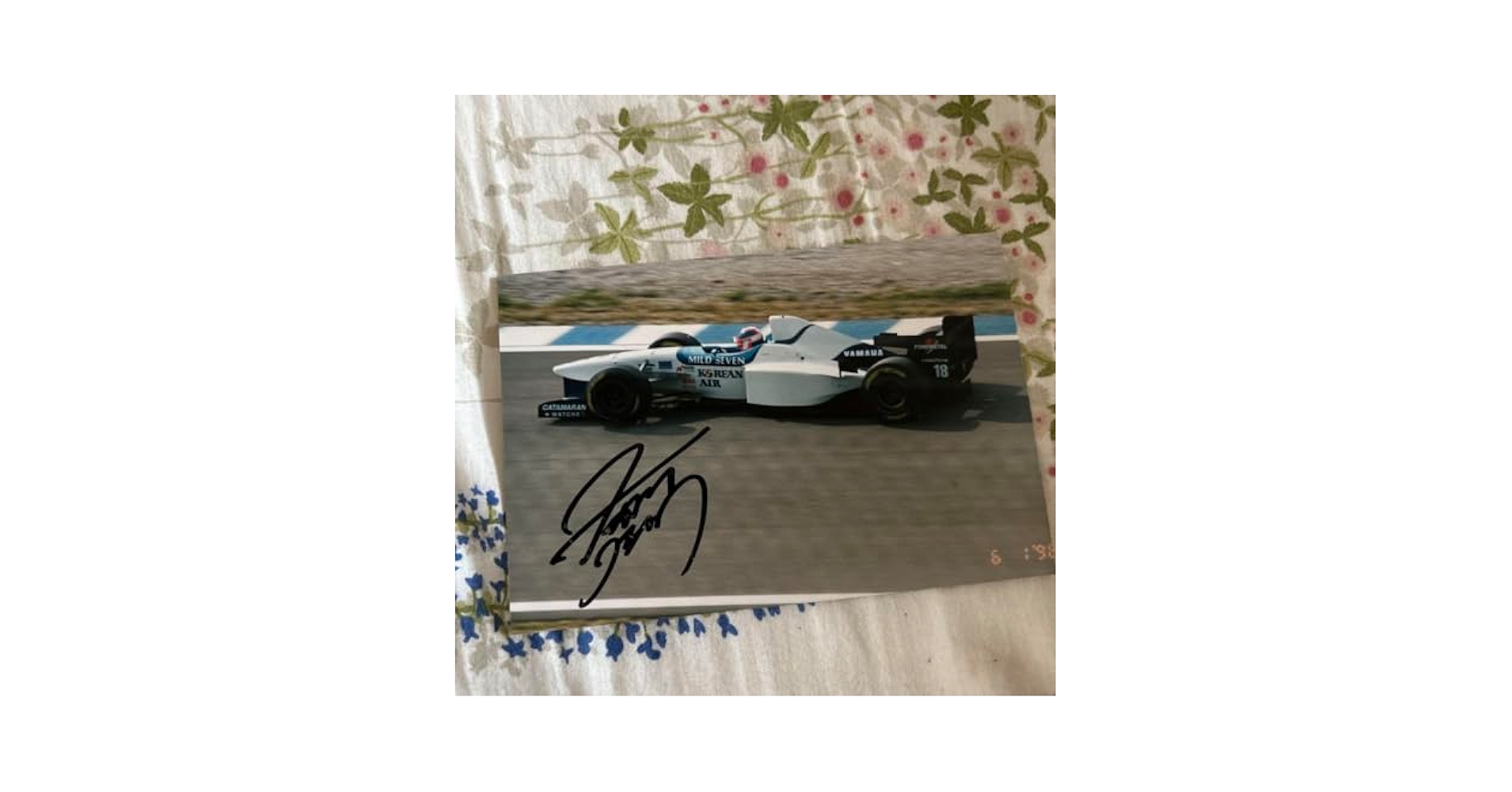 片山右京 F1  カード 未使用 片山右京「ティレル022」限定1000台、予約受付中- F速公式サイト -