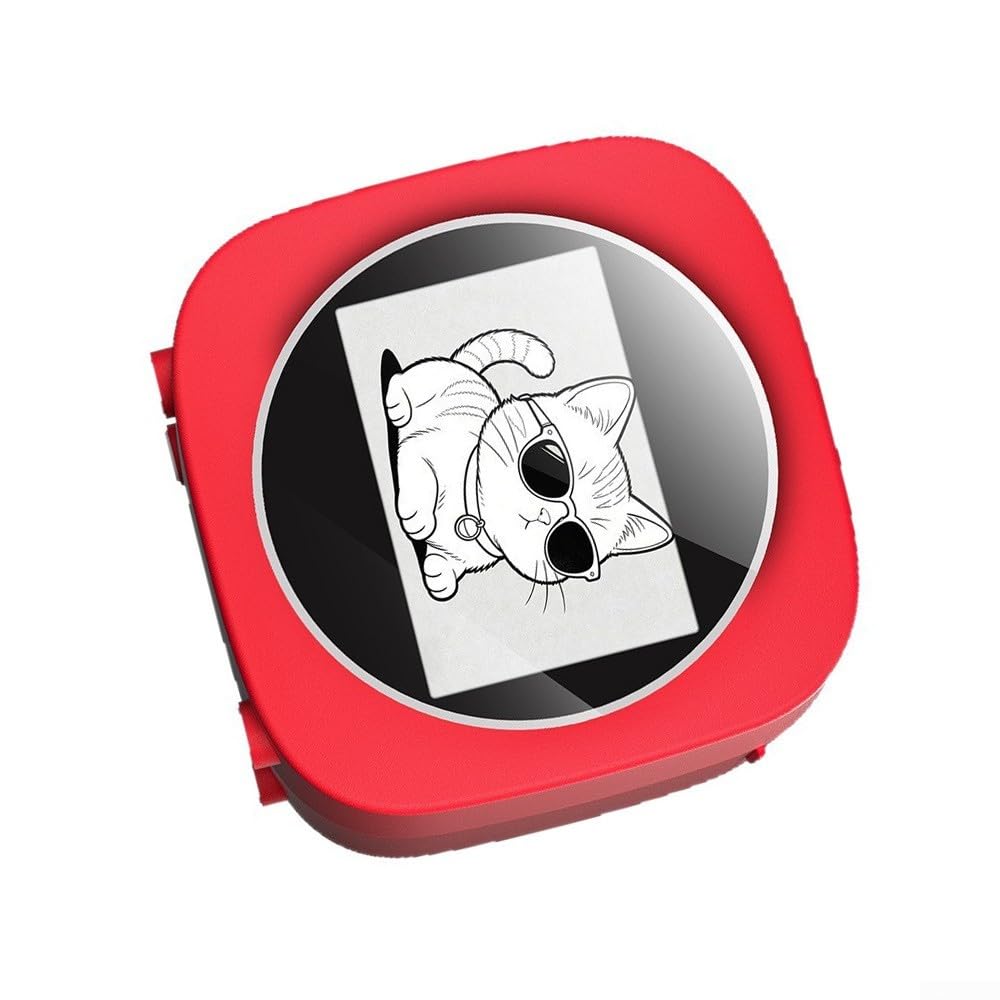 per mini Stampante Termica Portatile con per carta Inclusa (Black)