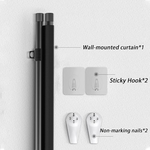 Pantalla manual portátil para proyector 4:3 72" miniatura 3