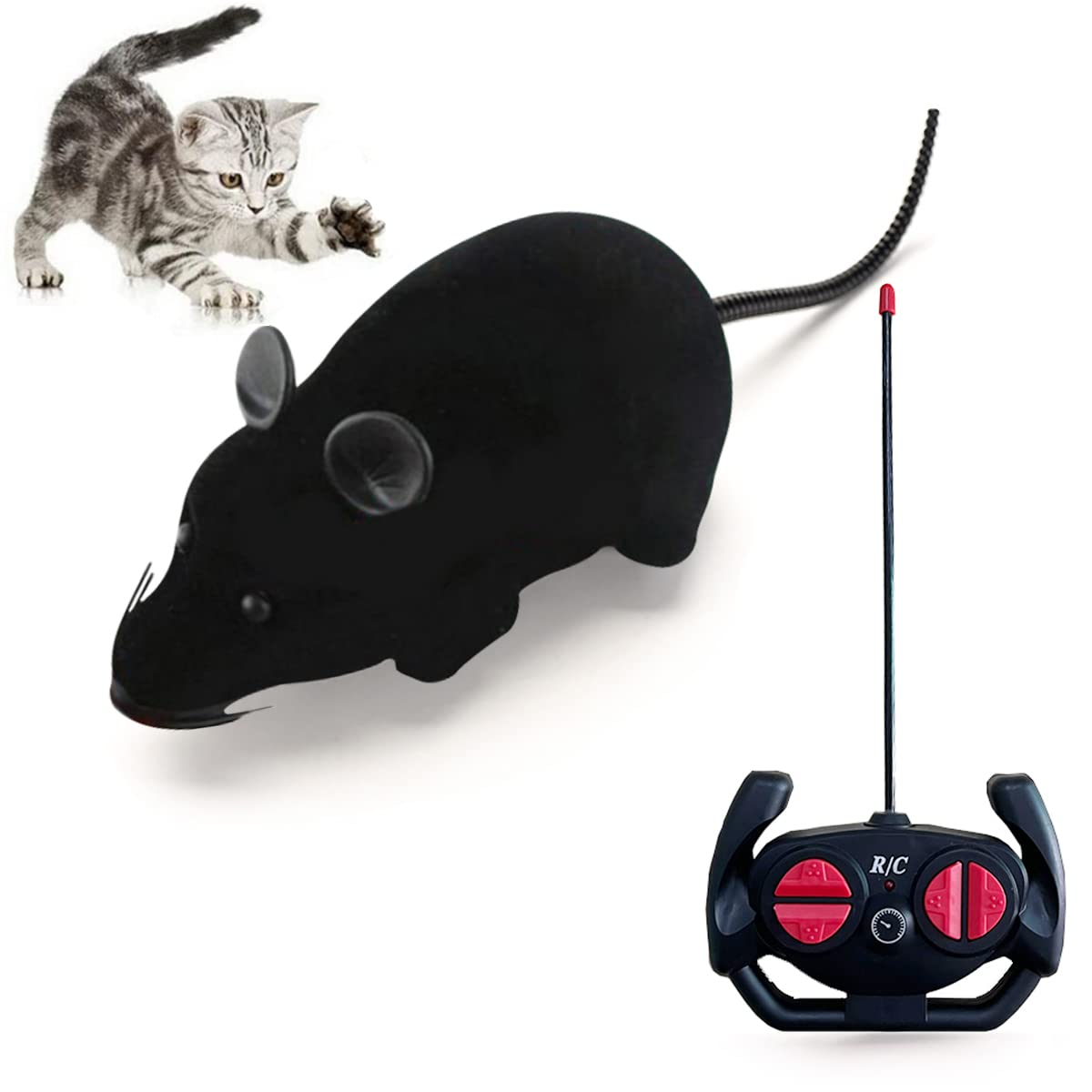 Hexbug Mouse Robotic Cat Toy HEXBUG Mouse Robotic Cat Toy (Grey