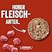 Fleischeslust Hundewurst | Rindermenü mit Pastinake, Haselnuss & Seealge | Futterbox (6x800g) | Nassfutter | schnittfest | getreidefrei | Alleinfuttermittel für Hunde