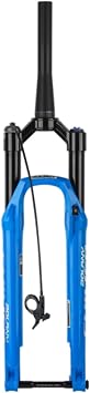 1-1/2" Air Suspension Fork 27.5/29in, Aluminum Alloy Bike Shock Absorber Forks 120mm Travel Thru Axle 15 * 110mm Rebound Adjustment