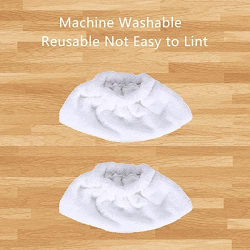Nicola Microfibre Cloth Cover Pads Set, Cleaning Pad Cover Washable, Microfibre Cloth Pads Compatible with Karcher Easyfix SC1 SC2 SC3 SC4 SC5 Steam Cleaner