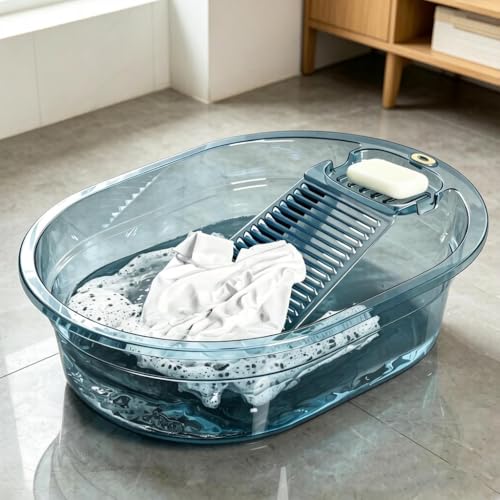 Planche à laver portable pour laver le linge sans abîmer les mains en voyage - 2