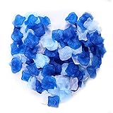 Confezione: ci sono 2.000 petali di rosa simulati, includono 1000 petali blu scuro, 500 pezzi azzurro e 500 petali di seta bianca, quantità sufficiente in una confezione può soddisfare meglio le vostre esigenze
