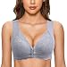 WILLBEST Schalen still top Damen Gepunktet Kleidung Teenager mädchen Stillkleid BH große brüste starker Halt trägerlos Quadratischer Hals Soft BH Head & Shoulders stillschal Sport Set weiß